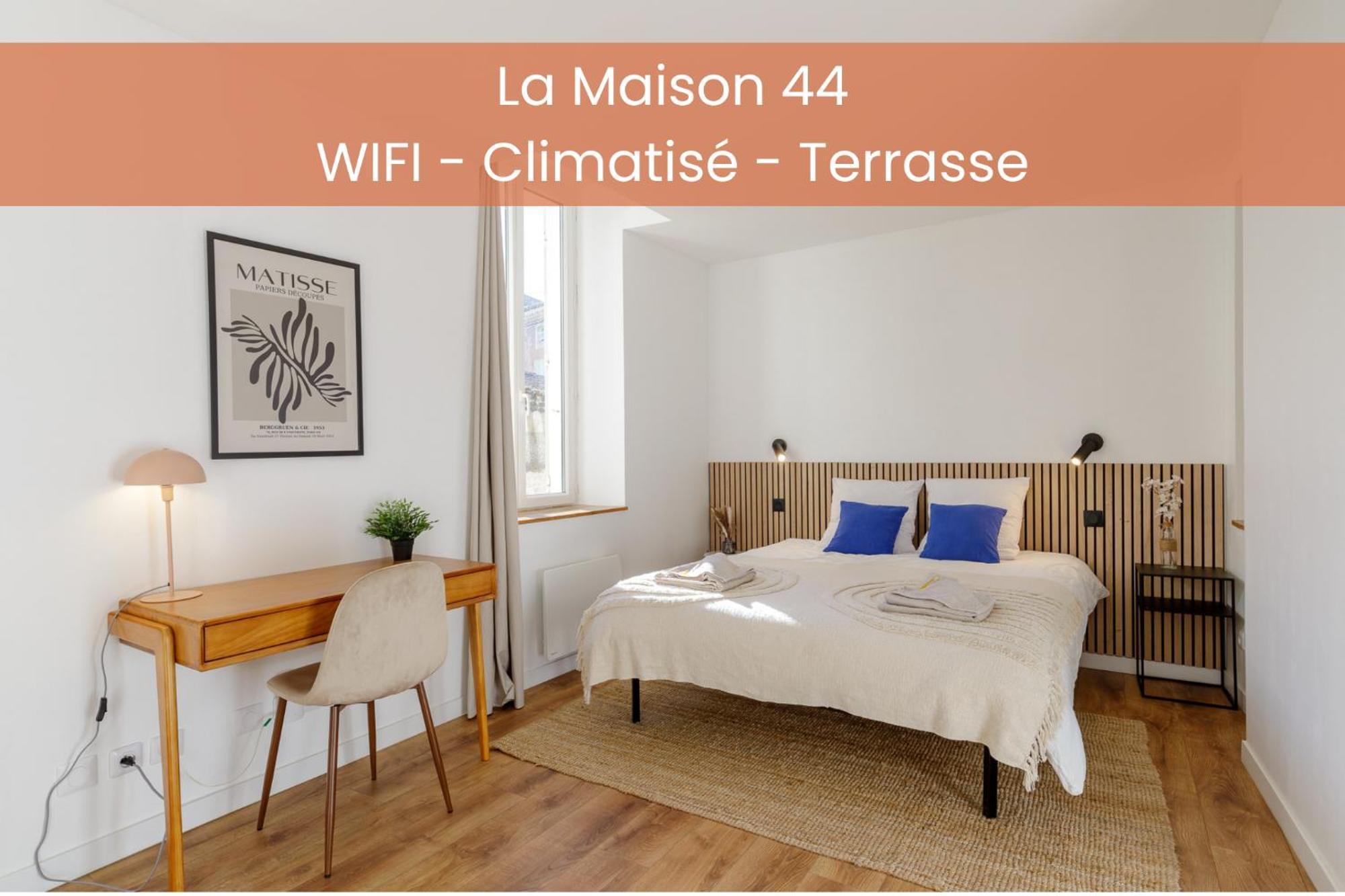 La Maison 44 - T2 - Clim, Terrasse, Garage, Via Rhona Montélimar Kültér fotó